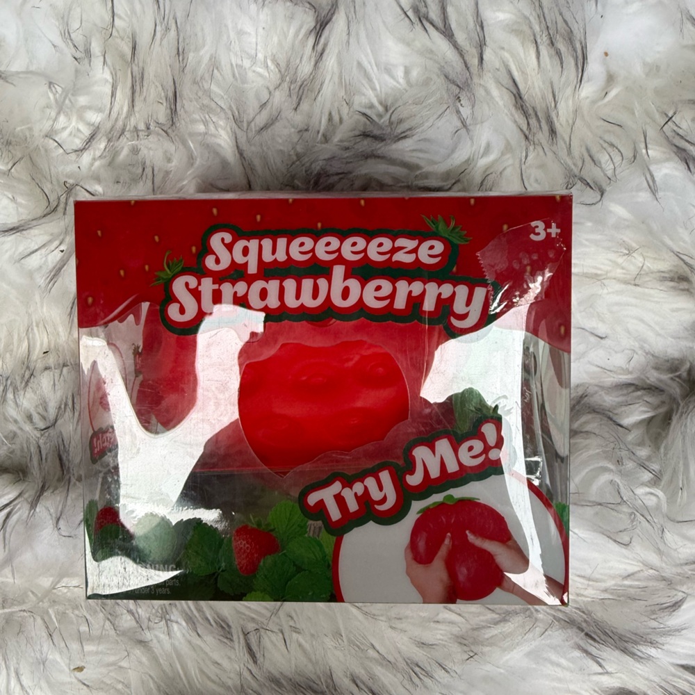 Viral Squeeze Strawberry- Bright Red